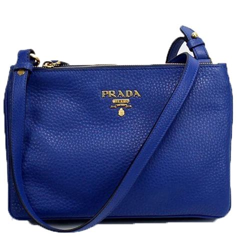 prada blue belt bag